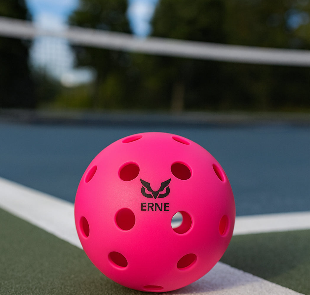 Pink Pickleball Sound Dampening Pickleballs (Qty 10) Breast Cancer Awareness Special