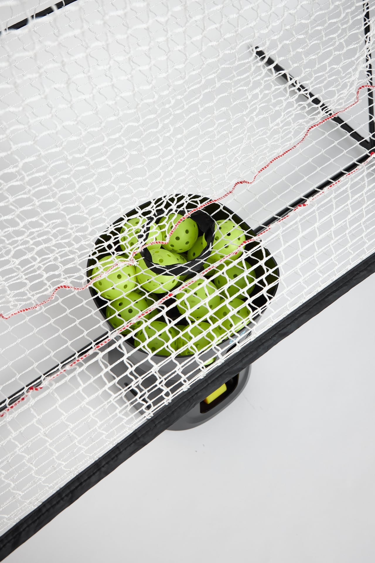 Dink + Drop Pro Training Bundle – Machine + Net System + 50 Sound Dampening Balls