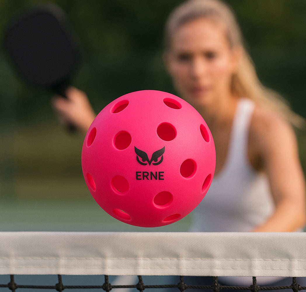 Pink Pickleball Sound Dampening Pickleballs (Qty 10) Breast Cancer Awareness Special
