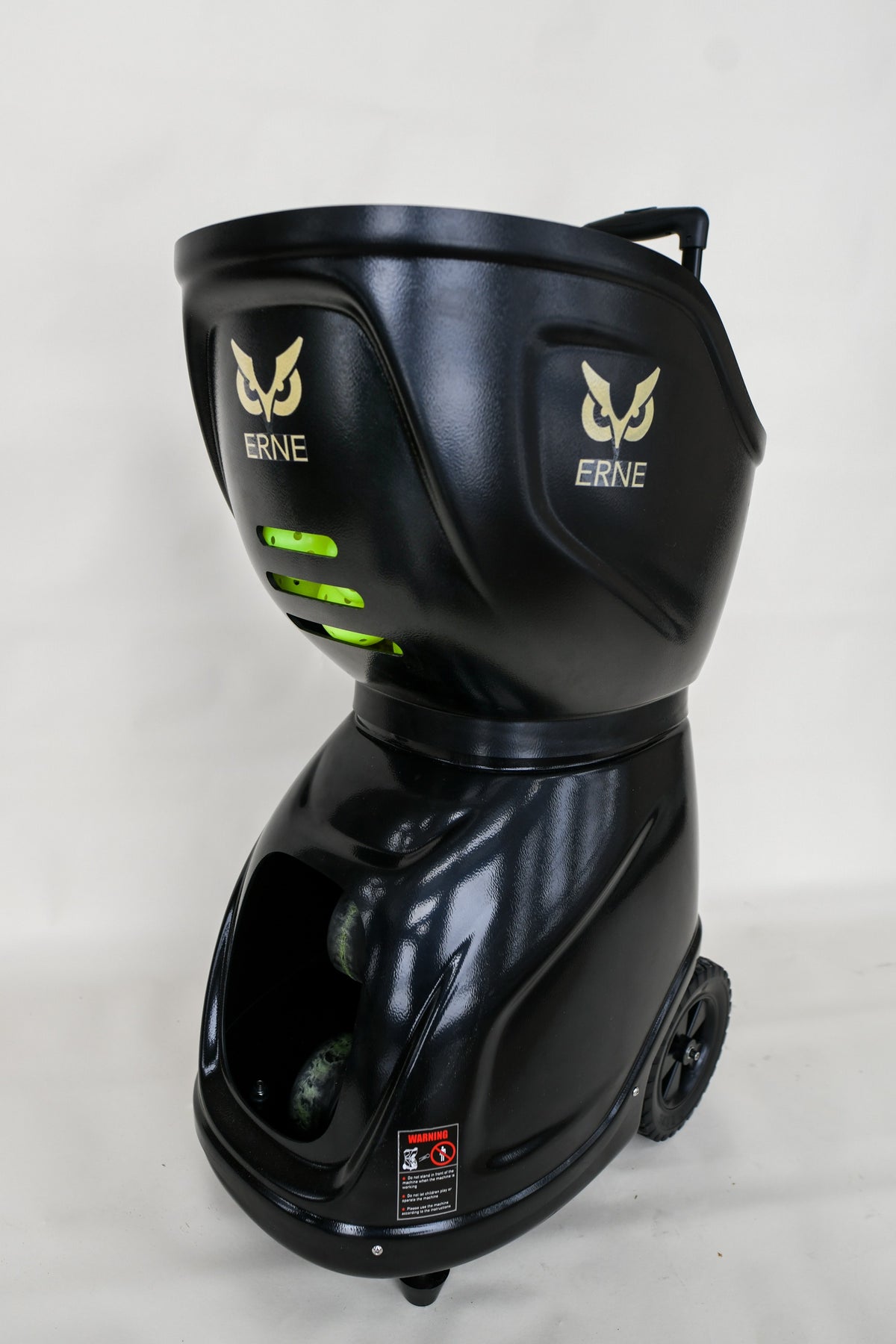 ERNE Stealth Black Erne Pickleball Machine